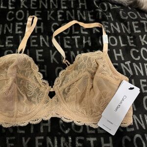 Calvin Klein Lace Bra - Nude